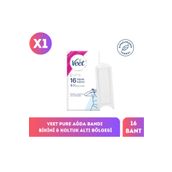 Veet 16'lı Bikini&Koltuk Altı Ağda Bandı