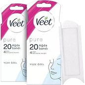 Veet 2x20 Pure Hipoalerjenik Yüz Ağda Bandı
