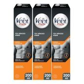 Veet Men 3x200 ml Tüy Dökücü Krem
