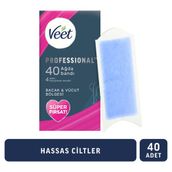 Veet Professional Hassas 4x40 Adet Ağda Bandı