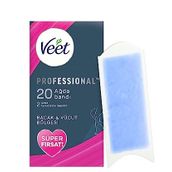 Veet Professional Hassas Ciltler İçin 20 Adet Ağda Bandı