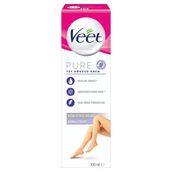 Veet Pure 100 ml Normal Ciltler için Bacak ve Vücut Bölgesi Tüy Dökücü Krem
