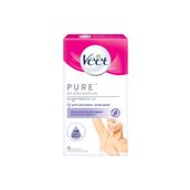 Veet Pure Bikini ve Koltuk Altı 16'lı Soğuk Ağda Bandı