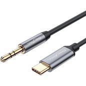 Veggieg 1 mt USB Type-C to 3.5 mm AUX Hi-Fi Ses Kablosu