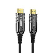 Veggieg 4K 60 Hz 18 GBPS HDR ARC HDCP Fiber Optik 2.0 25 mt HDMI Kablo