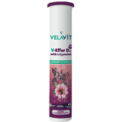 Velavit V-Effer D3 with L-Cysteine 20 Efervesan Tablet