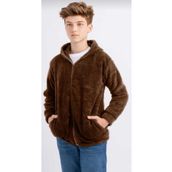 VELROBE Polar Kapşonlu Kız-erkek Çocuk Ve Genç Ceket