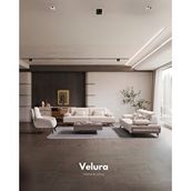 Velura Home Alya Koltuk Takımı ve Oturma Grubu - (3+3+1) Krem