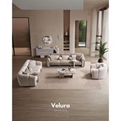 Velura Home Hermes Koltuk Takımı ve Oturma Grubu (4+3+1) Çok Renkli