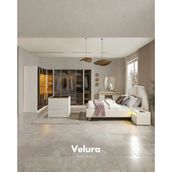 Velura Home & Living Bern 10 Kapaklı (Dolap) Yatak Odası Takımı - Krem - 160 x 200