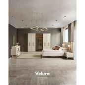 Velura Home & Living Monaco Yatak Odası Takımı - Krem - 160 x 200
