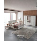 Velura Home & Living Sion Yatak Odası Takımı - Beyaz - 160 x 200