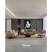 Velura Home Vezir Koltuk Takımı ve Oturma Grubu (3+3+1+1) Çok Renkli