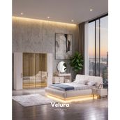 Velura Tress Yatak Odası Takımı - V2 - 6 Kapaklı Gardırop
