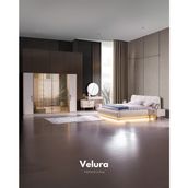 Velura Tress Yatak Odası Takımı - V2 - 6 Kapaklı Gardırop