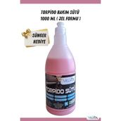 VELVOX Torpido Bakım Sütü 1 Lt (JEL FORMU) Sünger Hediye, Torpido Temizleyici, Torpido Bakım