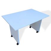 Vena 90x60x60 cm Beyaz Tekerlekli Sehpa