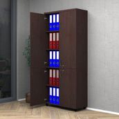 Vena TDLWENGE185 80x35x185 cm Wenge Tam Kapak Dolap