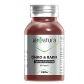 Venatura Çinko 15 mg Bakır 60 Kapsül