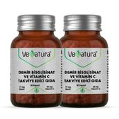 Venatura Demir Bisgilisinat Vitamin C 2x90 Kapsül