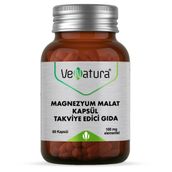 Venatura Magnezyum Malat 100 mg Elementel 60 Kapsül