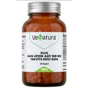 Venatura Plus Alfa Lipoik Asit 200 mg 30 Kapsül