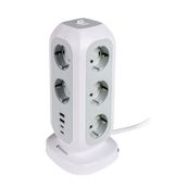 Verbatim EUPT-01 EU 11XAC/2XUSB/2XType-C Çok Fişli Güç Kulesi