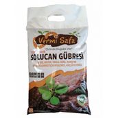 Vermisafa %100 Doğal Organik 3 kg Katı Solucan Gübresi