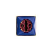 Versace Holiday Alphabet 12 cm Kare Tabak O Harfi 11940-403695-15253 - Standart - Beyaz