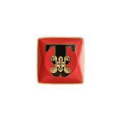 Versace Holiday Alphabet 12 cm Kare Tabak T Harfi 11940-403700-15253 - Standart - Beyaz