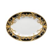 Versace Prestige Gala Oval Porselen Servis Tabağı 34 Cm 19325-403637-12734