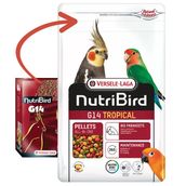 Versele Laga Nutribird G14 Tropical Paraket Pelet 1 kg Kuş Yemi