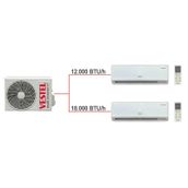 Vestel Doğa Flora Plus 12+18 A++ Inverter Duvar Tipi Klima