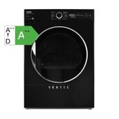 Vestel KM 97202 S Siyah Çamaşır Kurutma Makinesi
