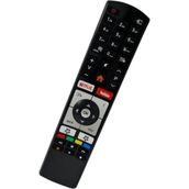 Vestel RC4318 H0362A Siyah Netflix Youtube Tuşlu LED TV Kumandası