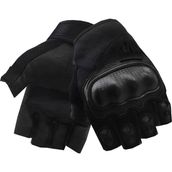 Vexo Santa 2 Yarım Parmak Motosiklet Eldiveni Siyah - XS