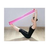 Vi Caro 150CM*12CM Pilates Bandı Plates Egzersiz Direnç Lastiği 1 Adet - Pembe