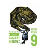 Vi Caro Strong Grade 13 Mm 2 Metre Kesilmez Motorsiklet Zincir Kilit Motor Kilidi Motorsiklet Kilidi