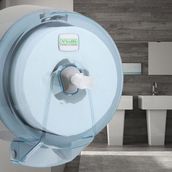 Vialli K3T Şeffaf Mini Cimri Tuvalet Kağıdı Dispenseri