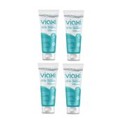 Viaxi Glide Lubricant Gel Naturel 200 ml Kayganlaştırıcı Jel X4 Adet