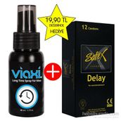 Viaxi Long Time Spray For Men 50 ml Geciktirici