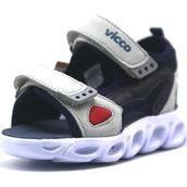 Vicco 332-P21Y-188 Roy Erkek Çocuk Sandalet Lacivert Renkli Taban Tipi ile Konforlu Kullanım