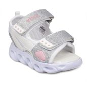 Vicco 332.P21Y189 Roy Patik Phylon Işıklı Beyaz Kız Çocuk Sandalet