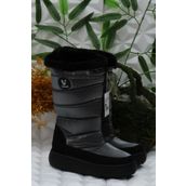Vicco 943.F24K.481 Gri Melodic Pig Kids Snow Kız Çocuk Çizmesi