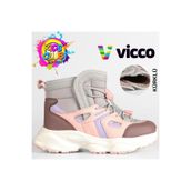 Vicco 943.P25K.502 Tog Gümüş Hafif Rahat Kız Çocuk Bot
