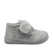 Vicco 959-B19K-446 Gri Renk Rahat Kalıp Cırt Cırtlı Yarım Bilek Unisex Bebek Pandufu