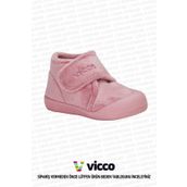 Vicco Color Basic Model Kız Çocuk ve Bebe Ortopedik Günlük Pembe Panduf