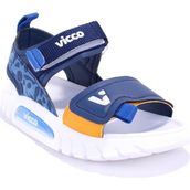 Vicco Dekan 332P25Y203 Pudra Ortopedik Günlük Kız Çocuk Spor Sandalet - Lacivert