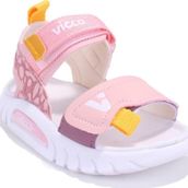 Vicco Dekan 332P25y203 Pudra Ortopedik Günlük Kız Çocuk Spor Sandalet