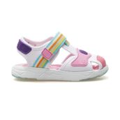 Vicco Flow Hafif Kız Çocuk Sandalet 25y 332.202 Pk Beyaz/pembe